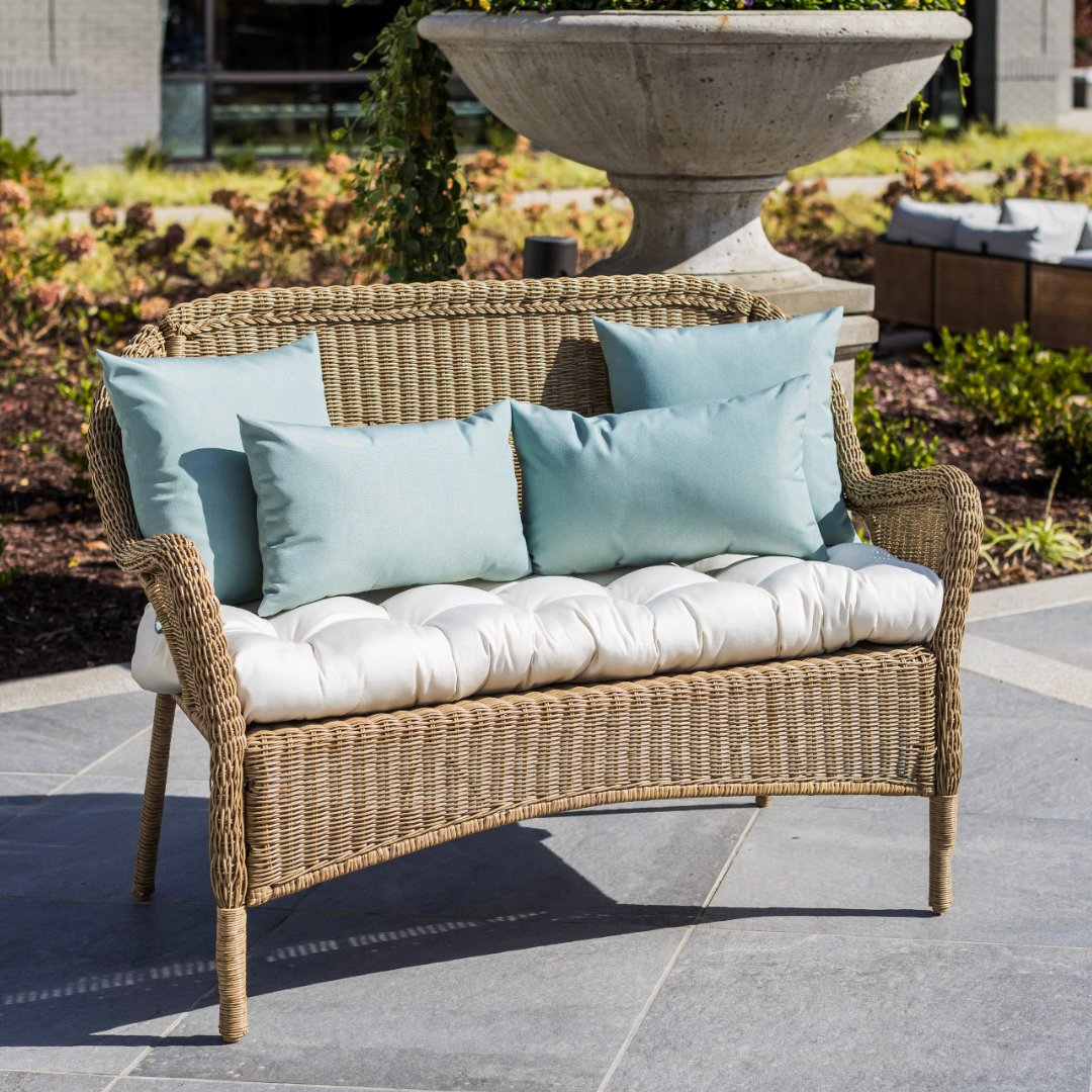 Wicker Loveseat Cushions - RSH Decor