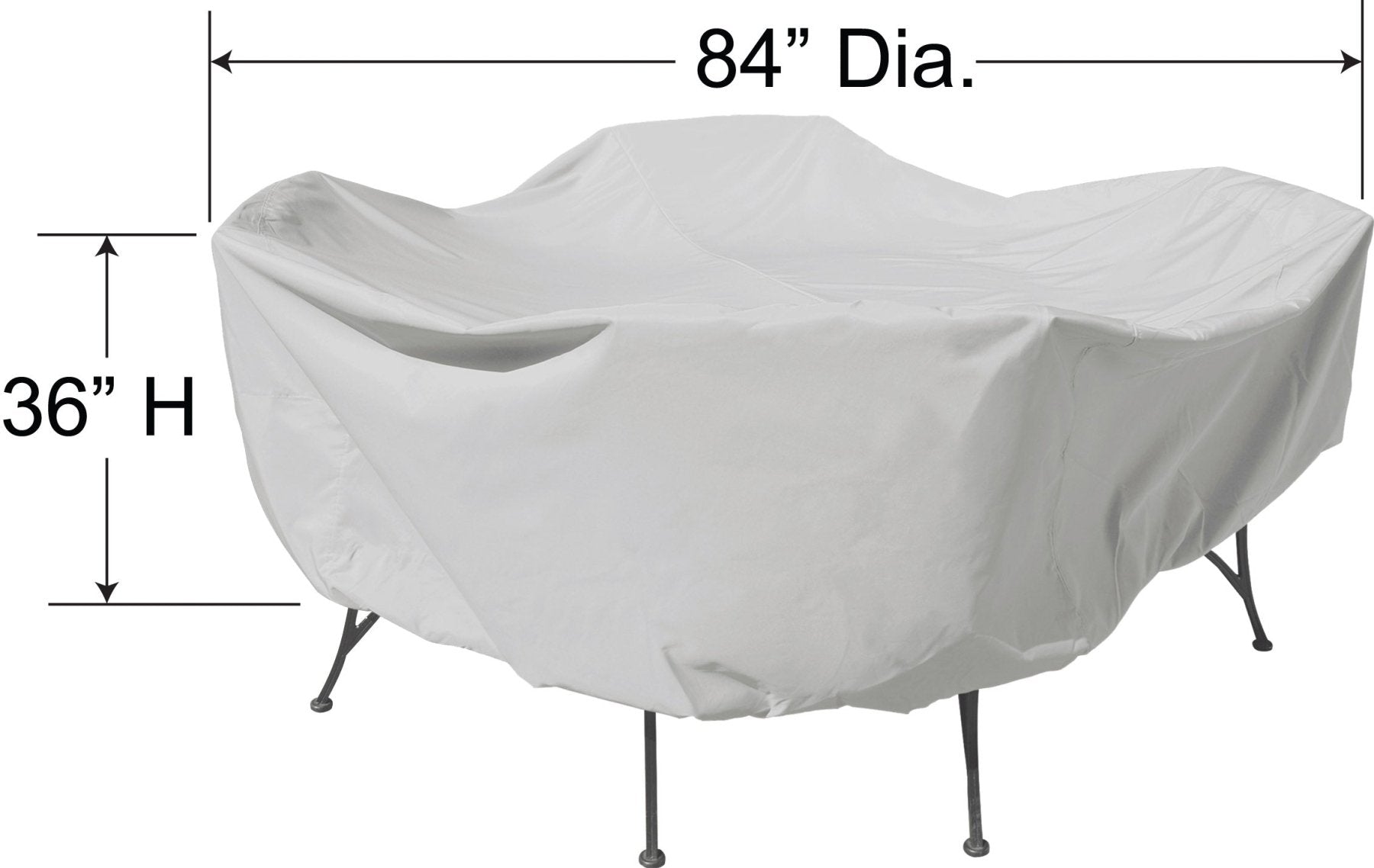 48" Round/Square Bistro Table & Chairs Outdoor Furniture Cover | Treasure Garden - RSH Decor