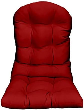Tufted Adirondack Cushion | 42.5” H x 21” W | Red | SUMMER FLASH SALE - RSH Decor