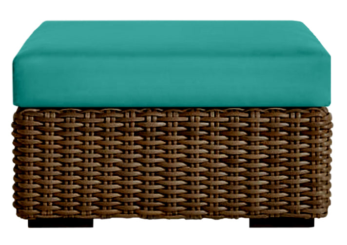 Foam Ottoman Replacement Cushion Only, 24" x 24" x 4", Solids