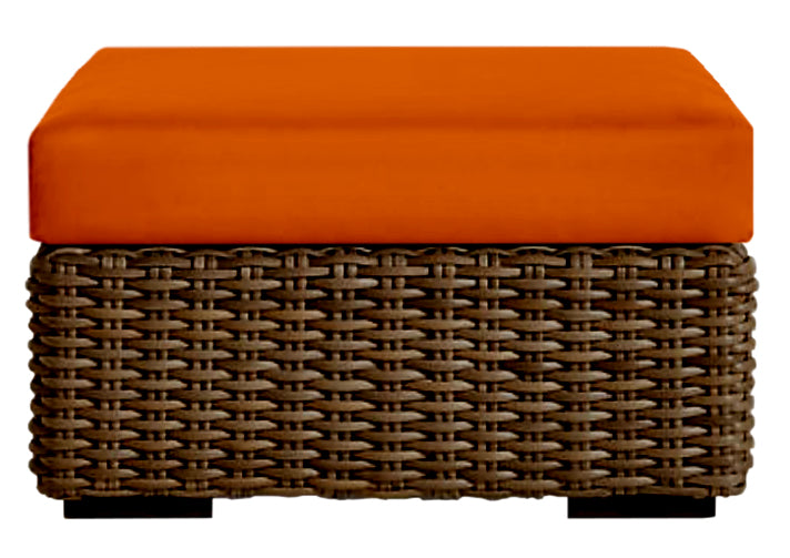 Foam Ottoman Replacement Cushion Only, 24" x 24" x 4", Solids