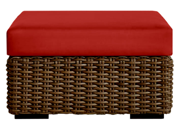 Foam Ottoman Replacement Cushion Only, 24" x 24" x 4", Solids