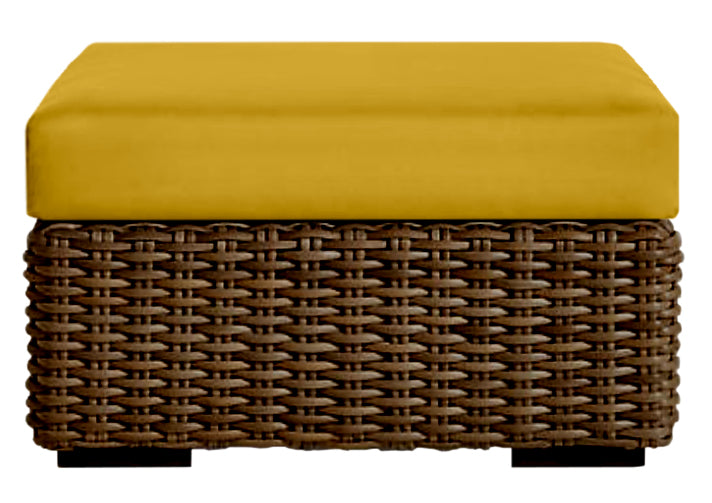 Foam Ottoman Replacement Cushion Only, 24" x 24" x 4", Solids