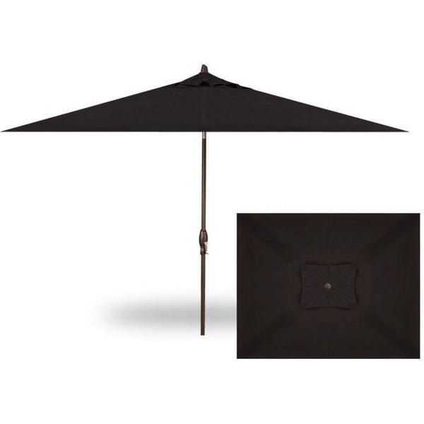 8'x10 patio umbrella 8' x 10' Auto Tilt Outdoor Umbrella | Rectangle