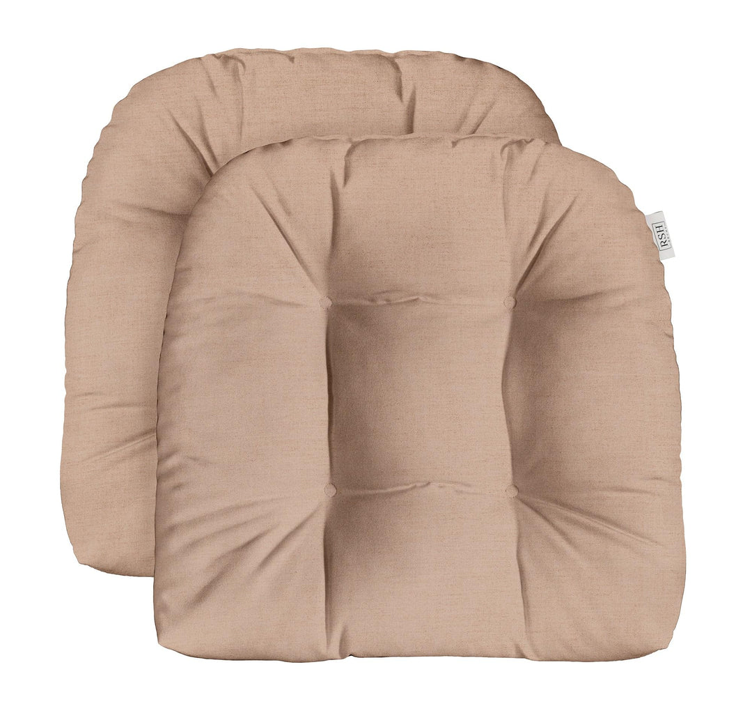 RSH DÉCOR: Sunbrella Play 22x22 Wicker U-Shapes 2P Tufted