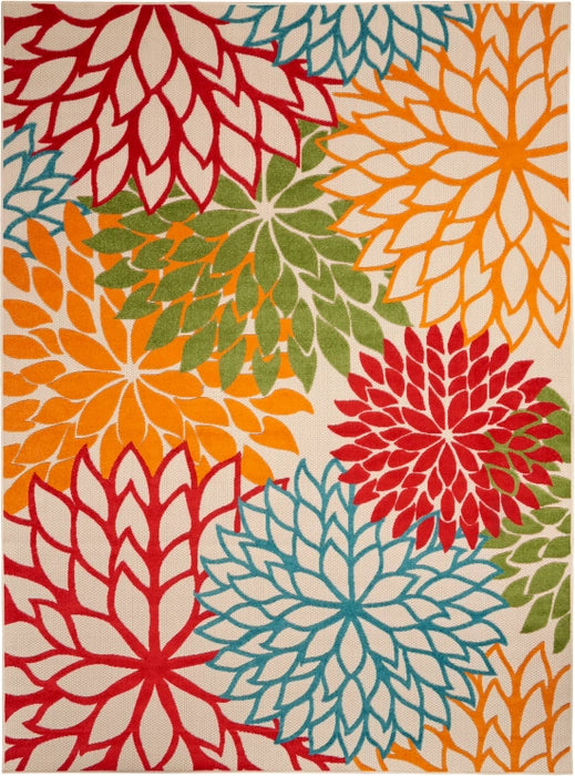 Nourison Rugs Aloha ALH05 Green Area Rug