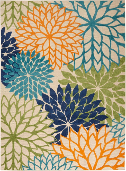 Nourison Rugs Aloha ALH05 Multicolor Area Rug