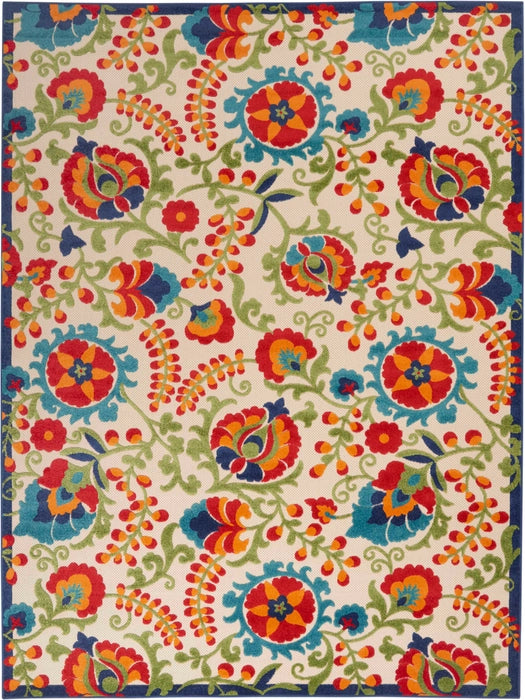 Nourison Rugs Aloha ALH17 Multicolor Area Rug