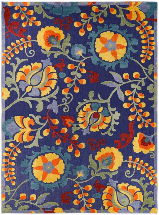 Nourison Rugs Aloha ALH17 Navy Multicolor Area Rug