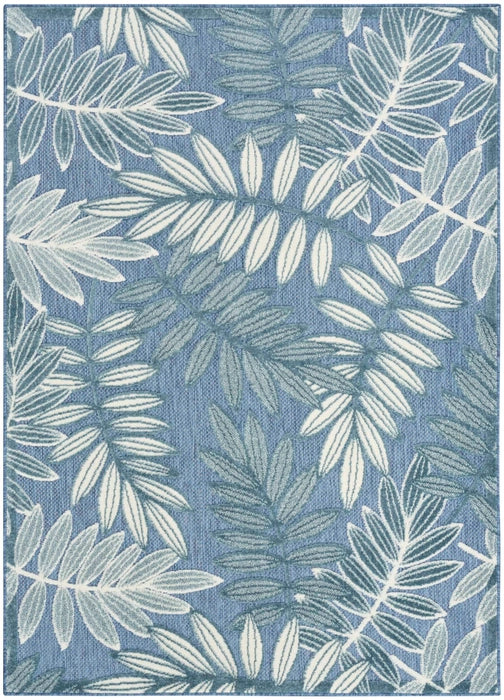 Nourison Rugs Aloha ALH18 Blue Area Rug