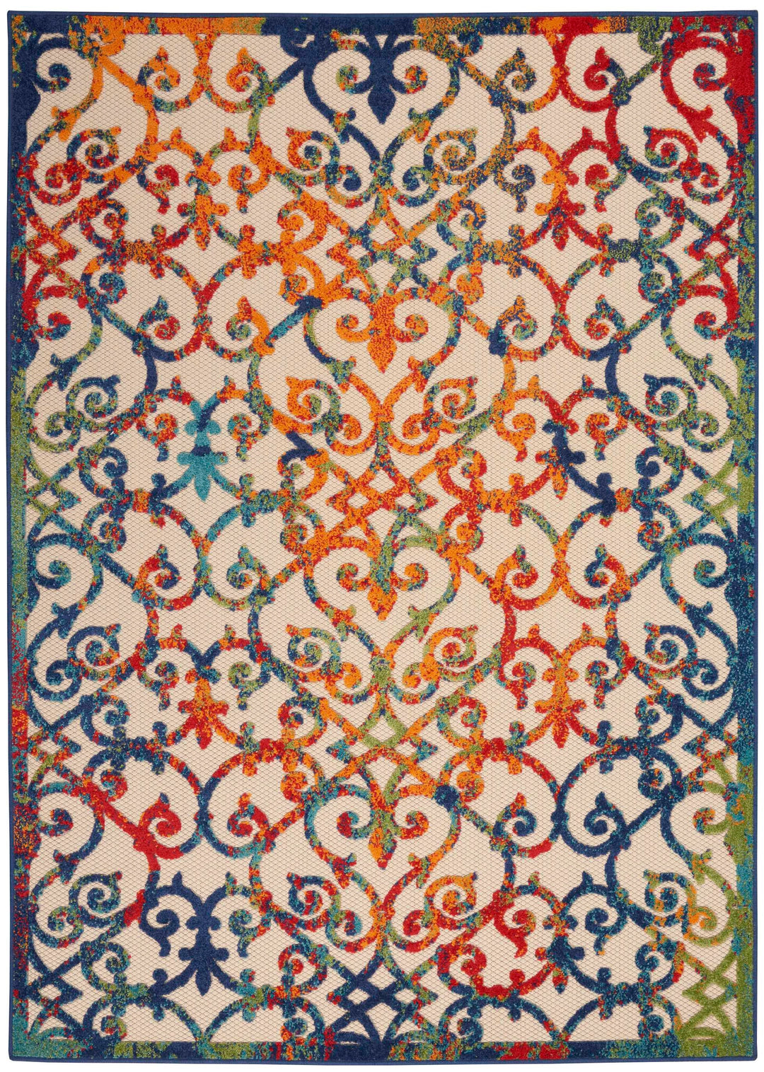 Nourison Rugs Aloha ALH21 Multicolor Area Rug
