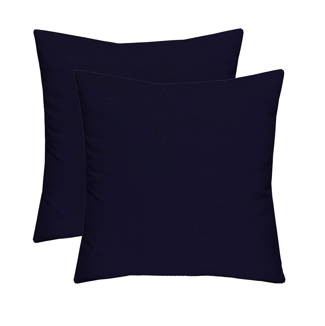 Set of 2 Pillows, Sunbrella Solids, 17" W x 17" H