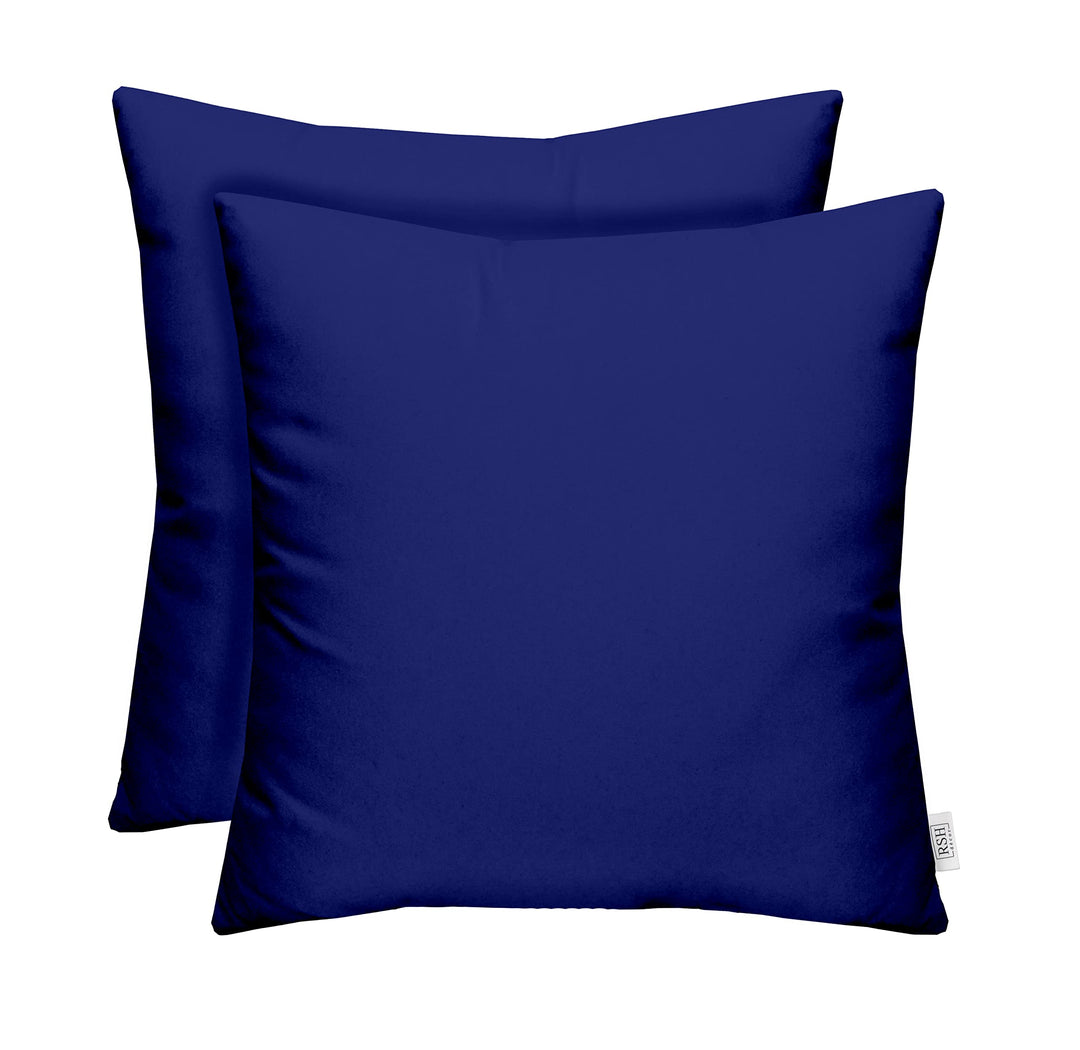 Set of 2 Pillows, Sunbrella Solids, 17" W x 17" H