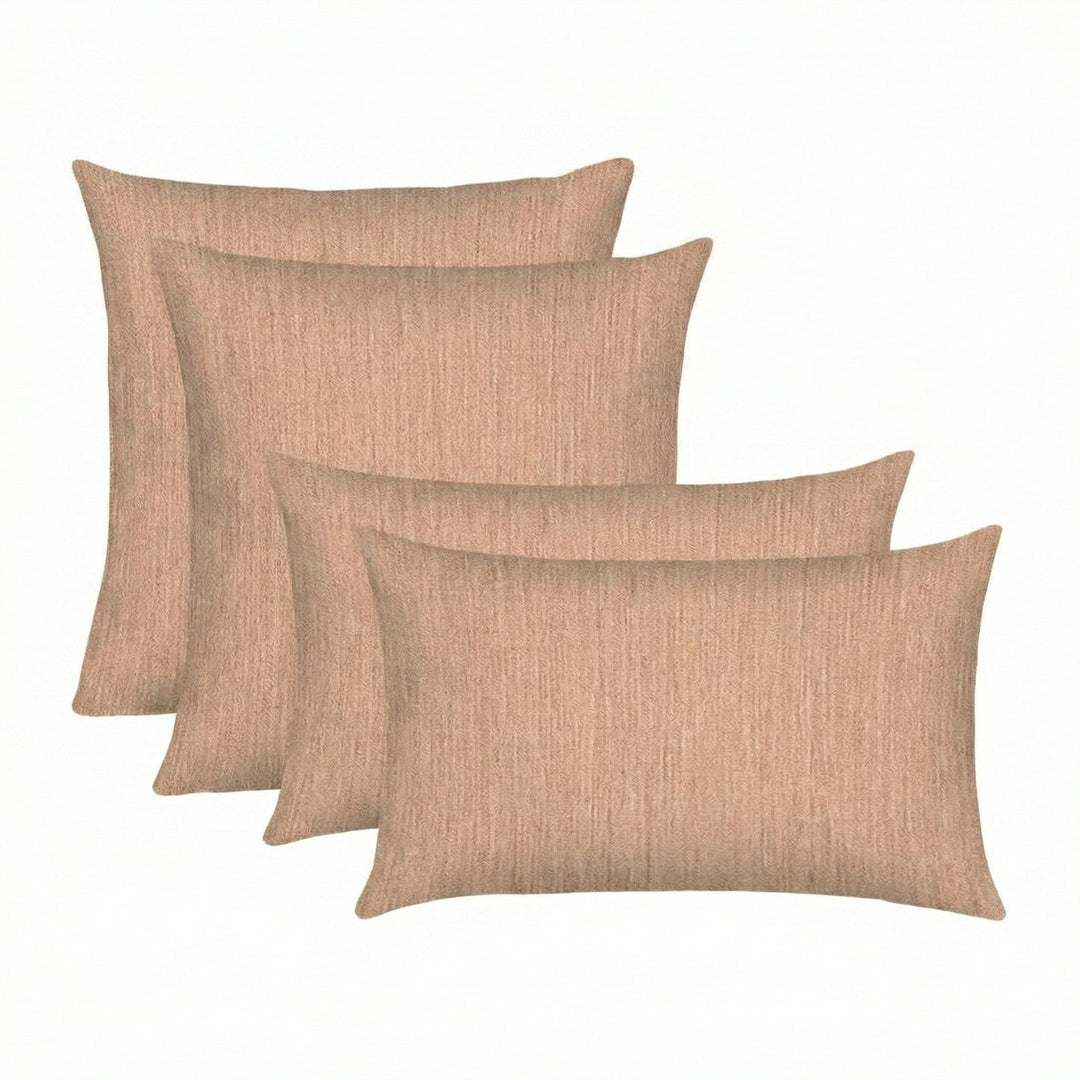 Designer Select Solids Set of 4 Mixed Throw Pillows - RSH Decor