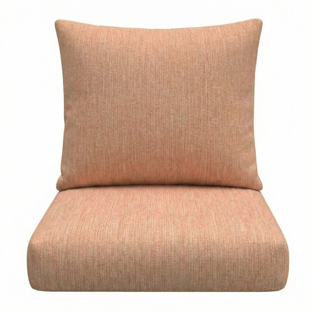 Designer Select Solids Deep Seating Pillow Back Chair Cushion Set - RSH Decor