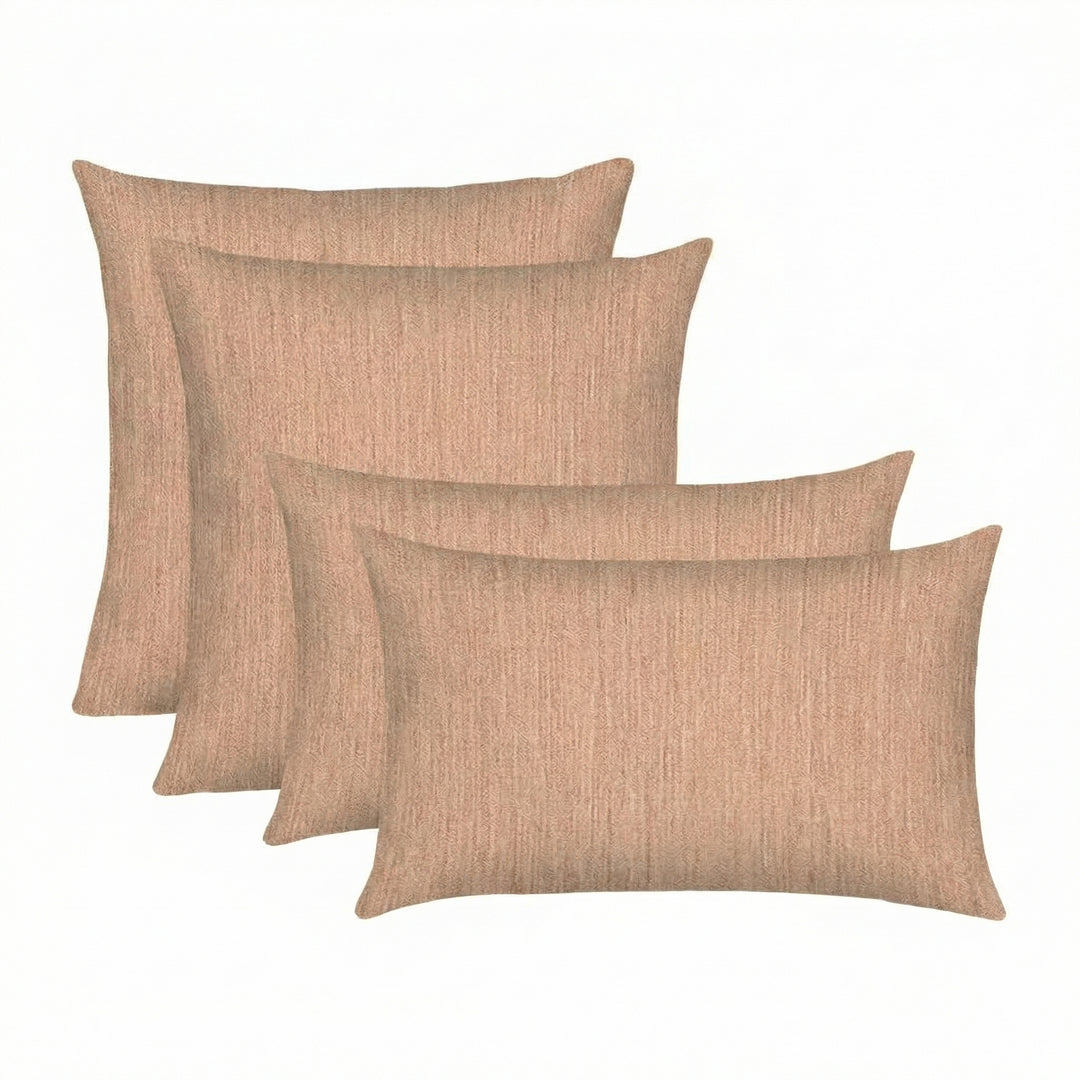 Designer Select Solids Set of 4 Mixed Throw Pillows