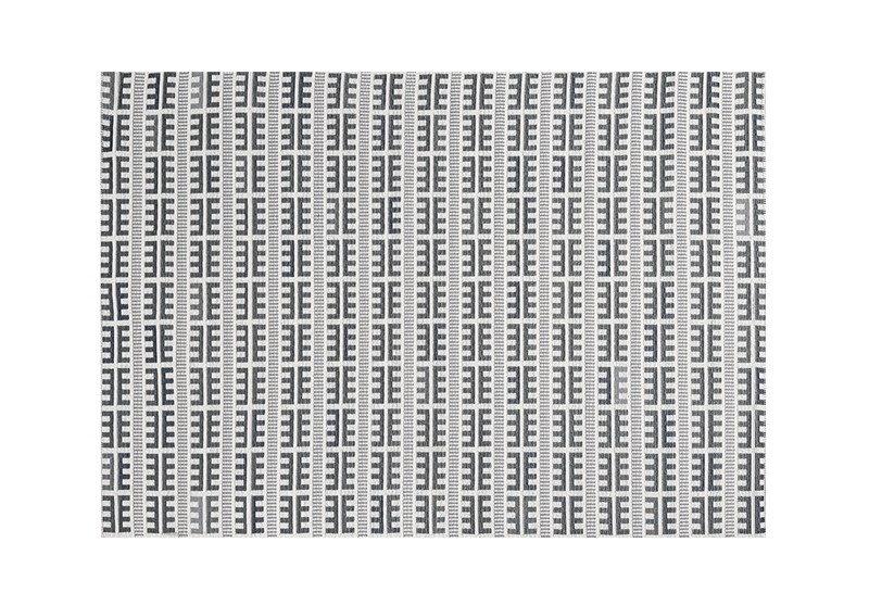 Interlock Trellis Juniper Outdoor Rug | Treasure Garden