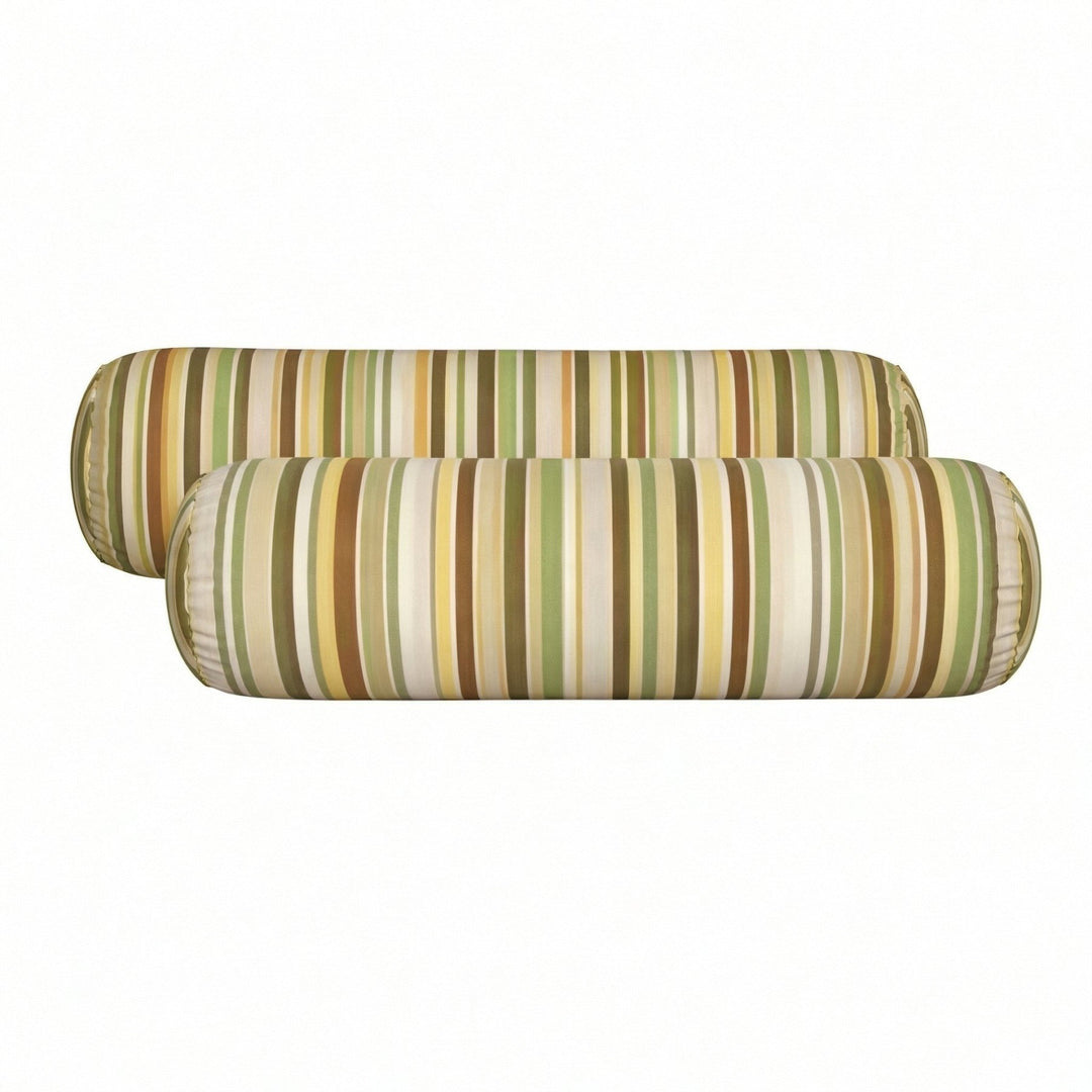 Designer Select Stripes Bolster Neck Roll Pillow - RSH Decor