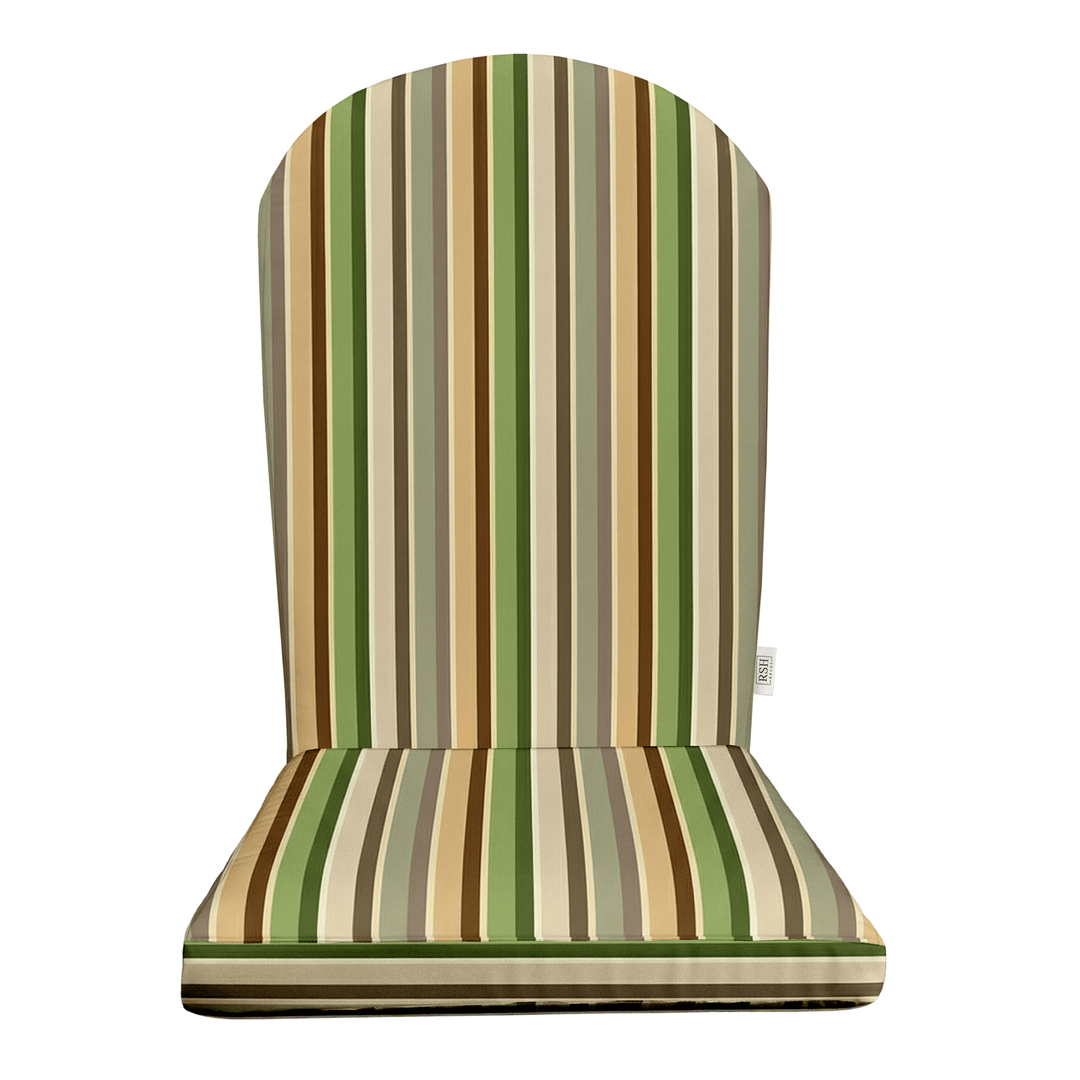 Designer Select Stripes Foam Adirondack/Rocking Chair Cushion - RSH Decor