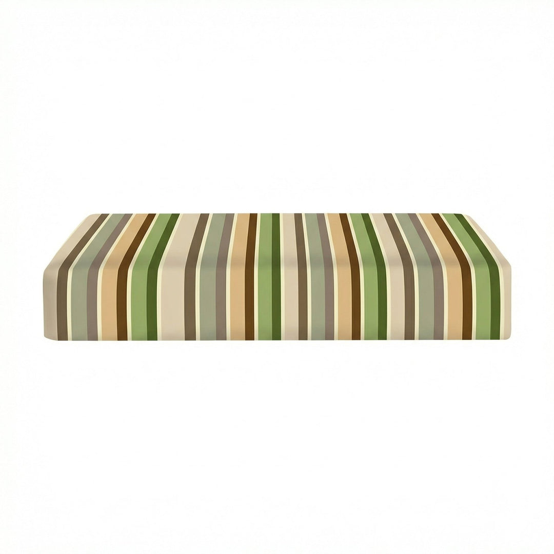 Designer Select Stripe Foam Ottoman - RSH Decor