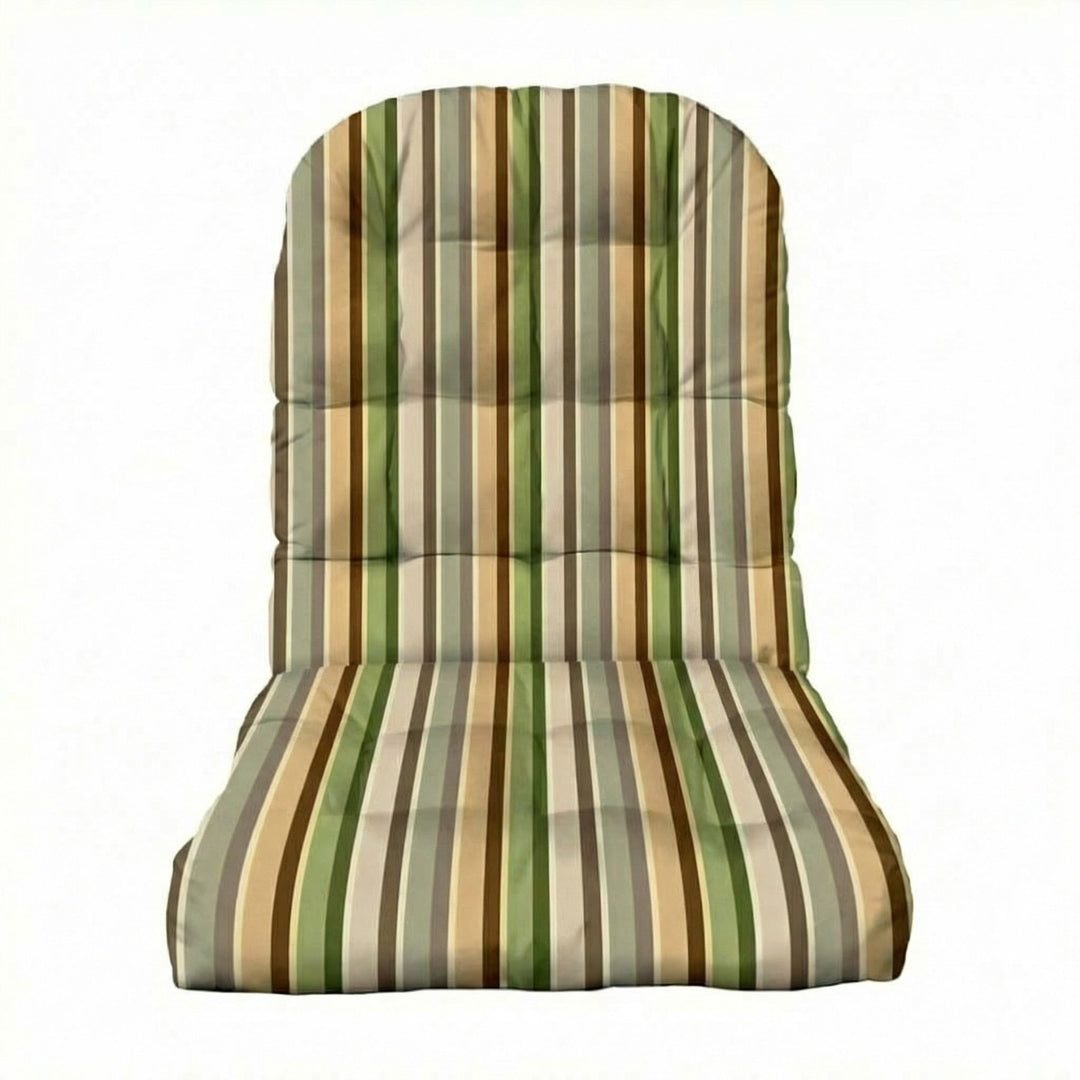 Designer Select Stripes Tufted Adirondack Chair Cushion - RSH Decor
