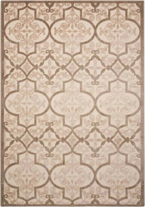 Nourison Rug Aloha ALH14 Cream Area Rug