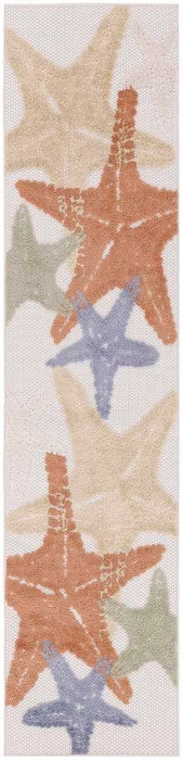 Nourison Rugs Aloha ALH28 Ivory Multicolor Area Rug