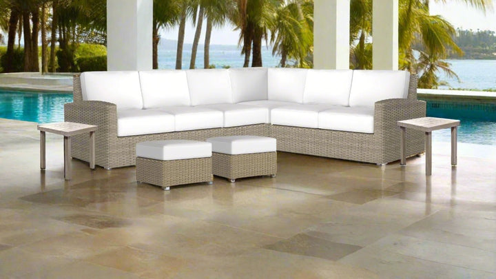 Biscayne 4 Piece Sectional | Phisco Outdoor - RSH Decor