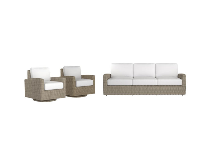 Biscayne Sofa and Swivel Rocker Chairs Set | Phisco Outdoor - RSH Decor