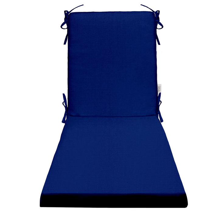 Chaise Lounge Chair Cushion | Foam | 72" H x 21" W | Sunbrella Canvas True Blue - RSH Decor