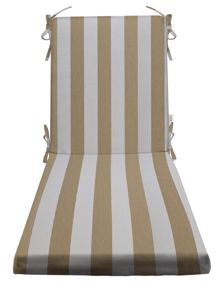 Chaise Lounge Chair Cushion | Foam | 72" H x 21" W | Sunbrella Maxim Heather Beige - RSH Decor