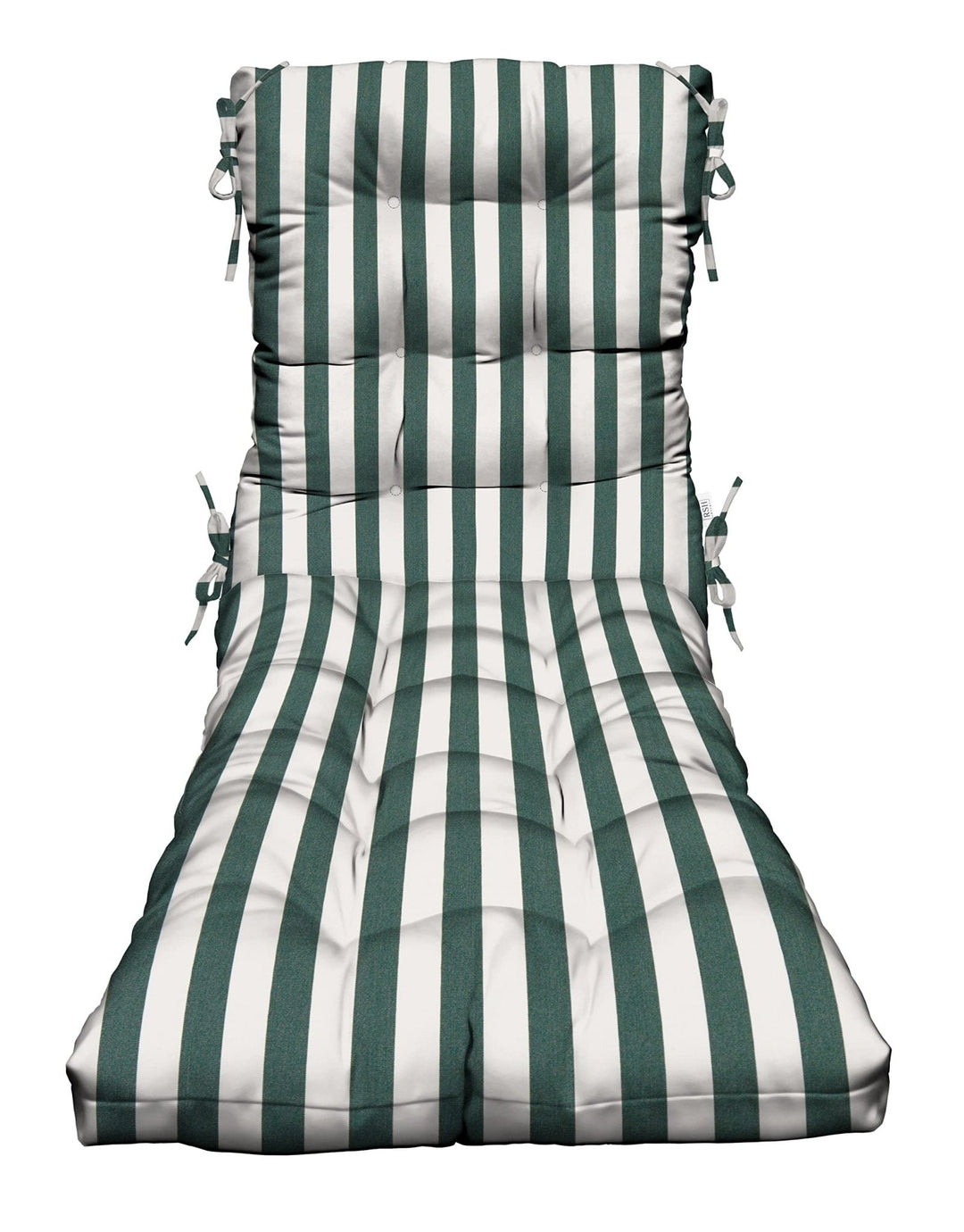 Chaise Lounge Chair Cushion | Tufted | 72" H x 22" W | Sunbrella Mason Forest Green - RSH Decor