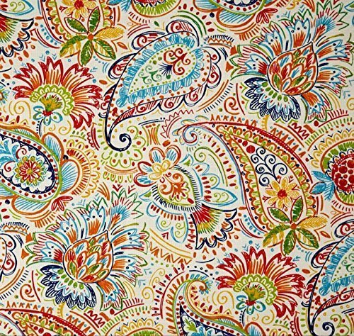 Chaise Lounge Foam Cushion | Size 72" x 21" x 3" | Thin Line Paisley | SUMMER FLASH SALE - RSH Decor