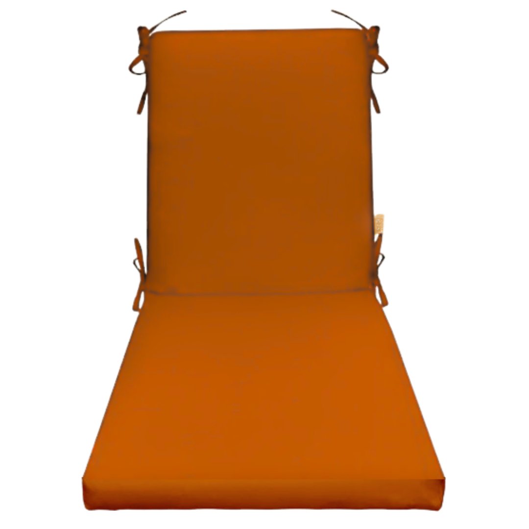 Chaise Lounge Foam Cushion | Size 72"x21"x3" | Orange | SUMMER FLASH SALE - RSH Decor