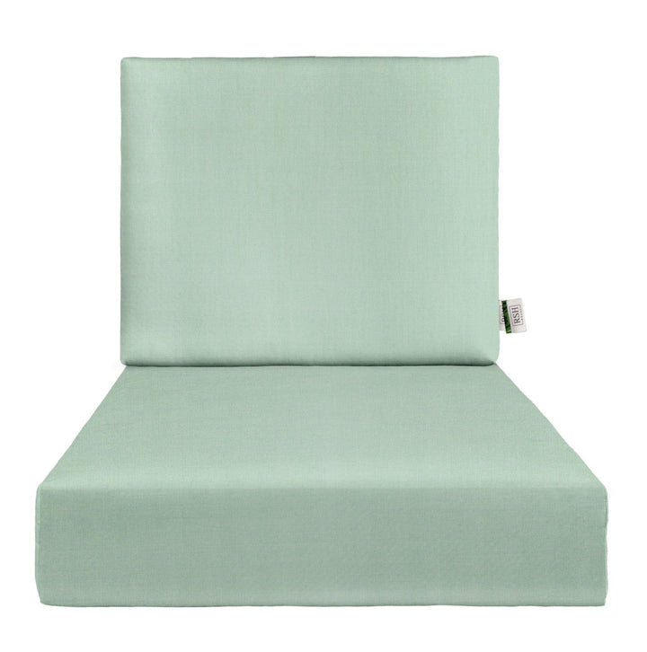 Deep Seating Foam Back Chair Cushion Set | Sunbrella Solids - RSH Decor