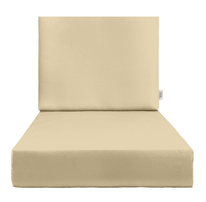 Deep Seating Foam Back Chair Cushion Set | Sunbrella Solids - RSH Decor