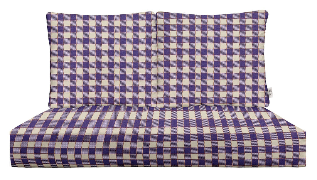 Deep Seating Loveseat Cushion Set | 46" x 26" | Sunbrella Patterns - RSH Decor