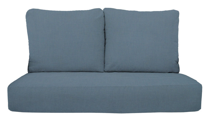 Deep Seating Loveseat Cushion Set | 46" x 26" | Sunbrella Solids - RSH Decor