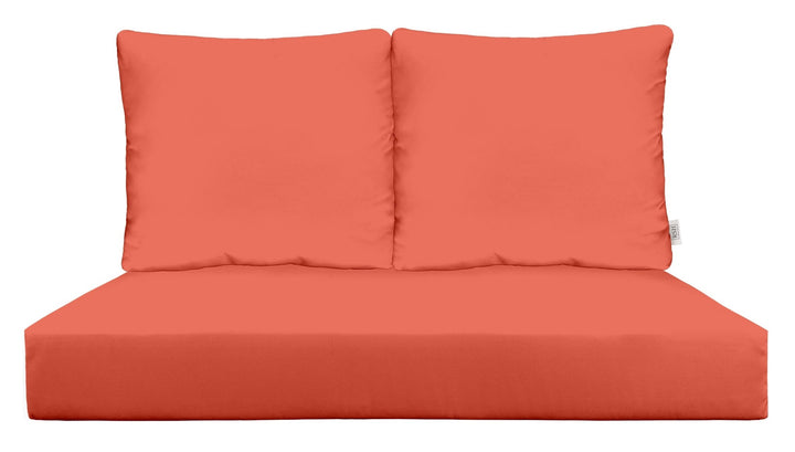 Deep Seating Loveseat Cushion Set | 46" x 26" | Sunbrella Solids - RSH Decor