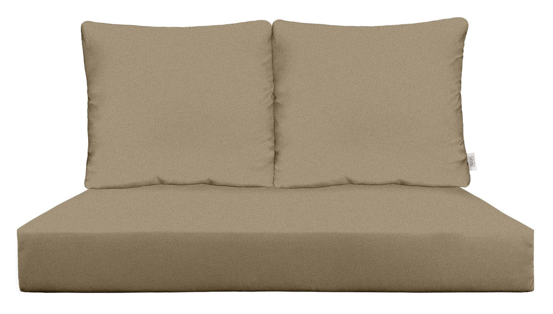 Deep Seating Loveseat Cushion Set | 46" x 26" | Sunbrella Solids - RSH Decor