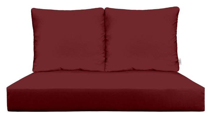 Deep Seating Loveseat Cushion Set | 46" x 26" | Sunbrella Solids - RSH Decor