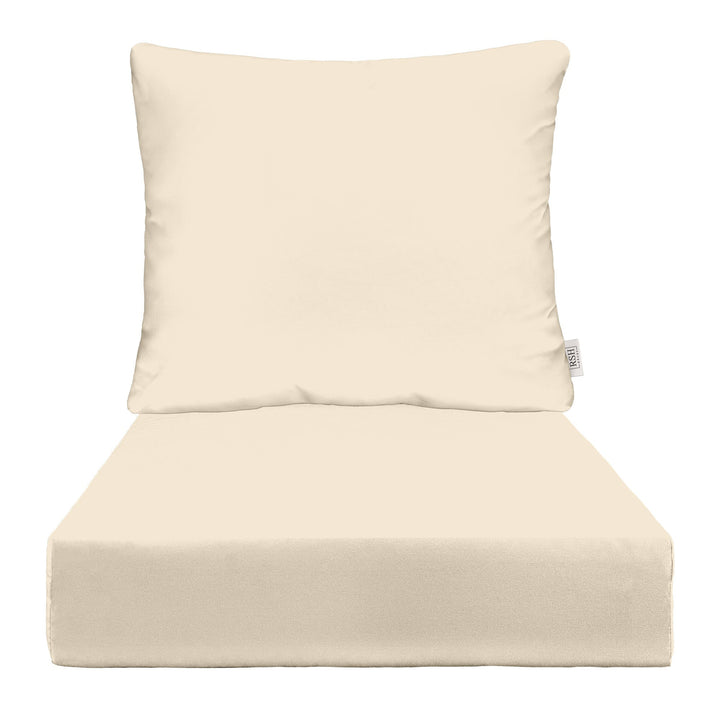 Deep Seating Pillow Back Chair Cushion Set | Sunbrella Solids - RSH Decor