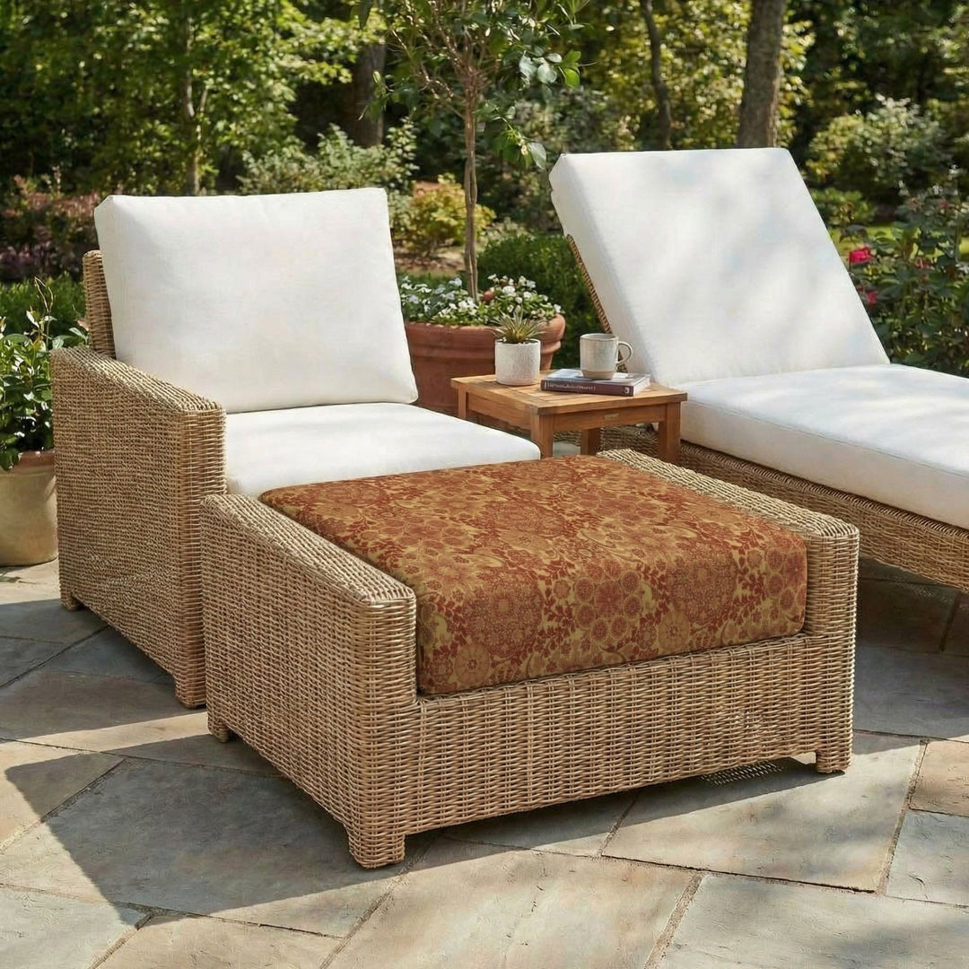 Designer Select Patterns Foam Ottoman - RSH Decor