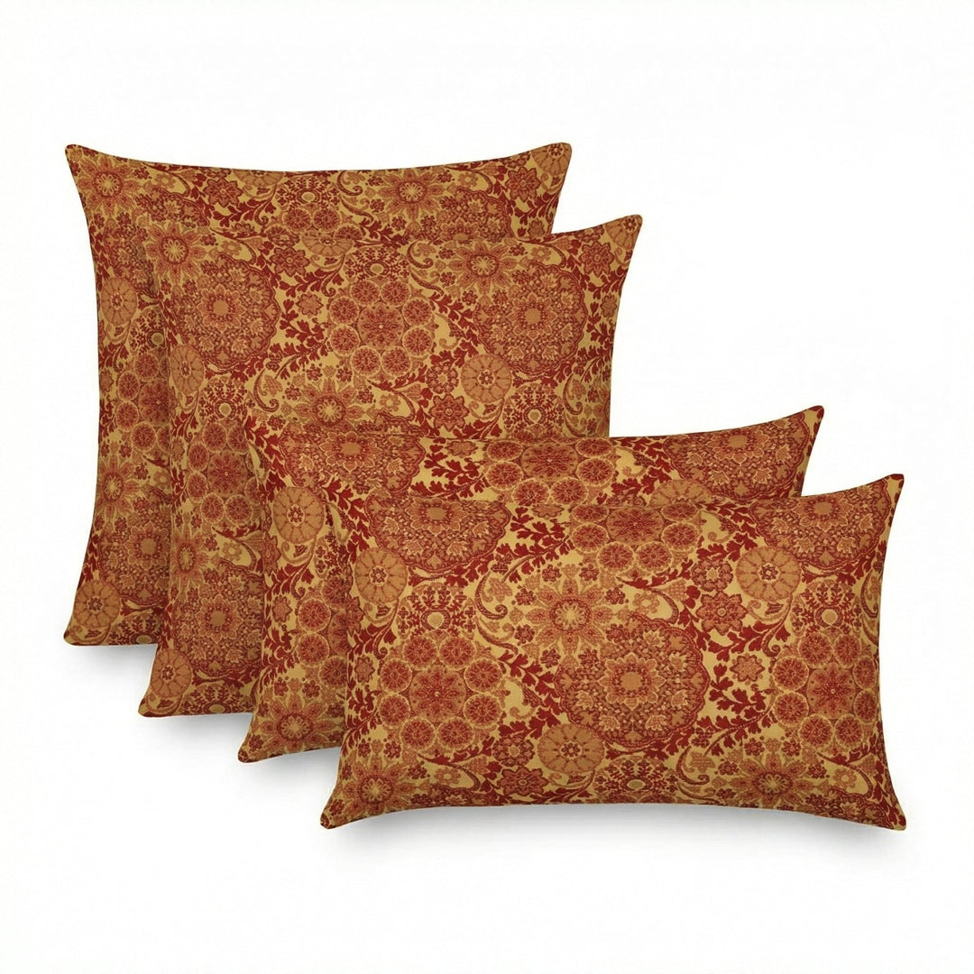 Designer Select Patterns Set of 4 Mixed Throw Pillows - RSH Decor