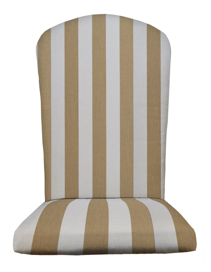 Foam Adirondack Cushion | 41" H x 19" W | Sunbrella Performance Fabric | Maxim Heather Beige - RSH Decor