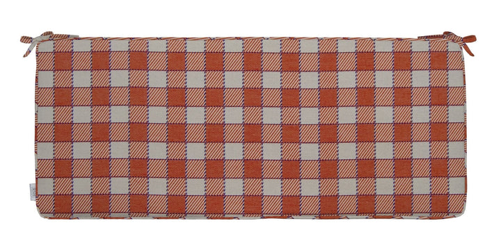 Foam Bench Cushion with Ties | Sunbrella Patterns - RSH Decor