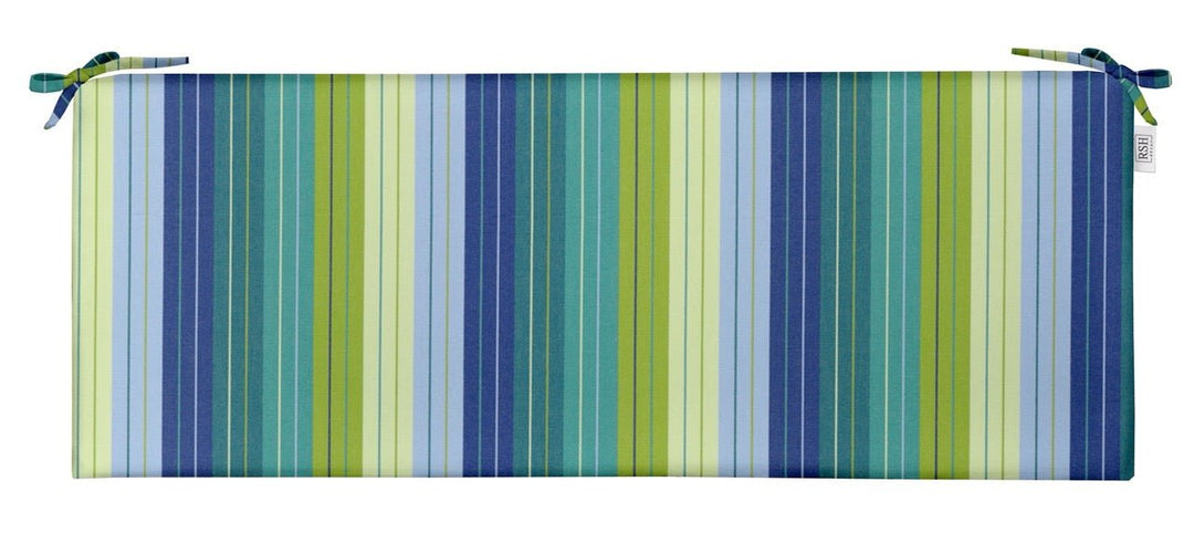 Foam Bench Cushion with Ties | Sunbrella Patterns - RSH Decor