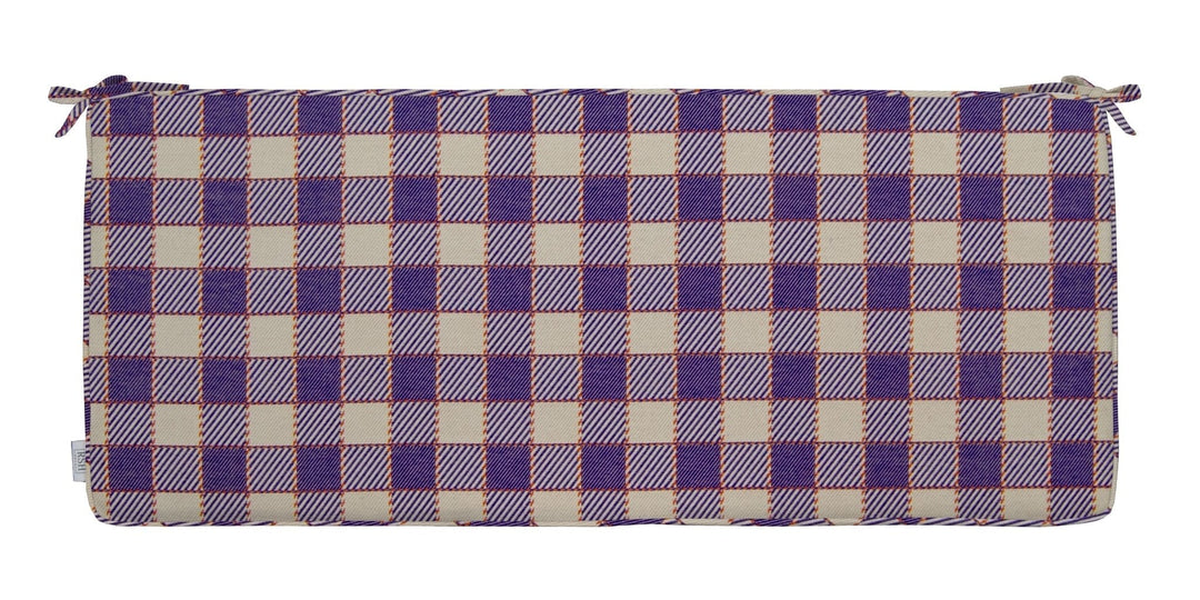 Foam Bench Cushion with Ties | Sunbrella Patterns - RSH Decor