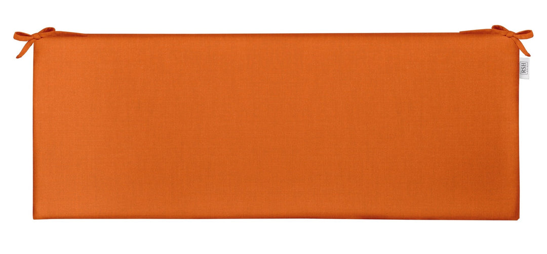 Foam Bench Cushion with Ties | Sunbrella Performance Fabric | Sunbrella Canvas Tuscan - RSH Decor