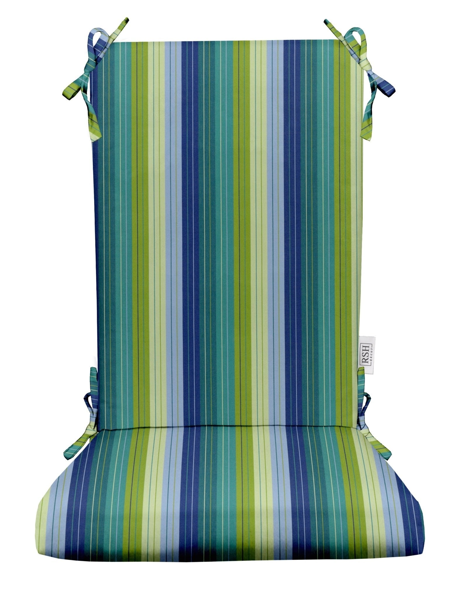 Foam Rocker Foam Rocker Rocking Chair Cushions | Sunbrella Stripes – RSH Decor